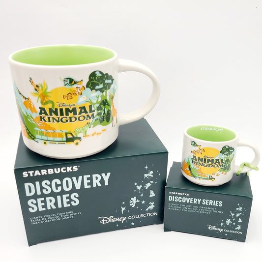 *MUG & ORNAMENT* 2024 Disney Parks Starbucks Discovery Series Animal Kingdom