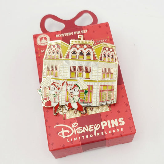 2025 Disney Parks Mickey’s Very Merry Christmas Mystery Pin Chip & Dale ONLY