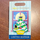 2021 Disney World Grand Floridian Beauty & The Beast Happy Holidays Pin Belle