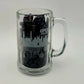 (1) Walt Disney World Parks EPCOT Showcase Pavilion Etched Glass Beer Mug Stein