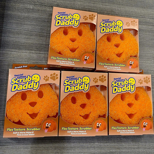 5x DOG Scrub Daddy Special Edition Pet Shapes Sponges Sponge Flex Scrubber NEW