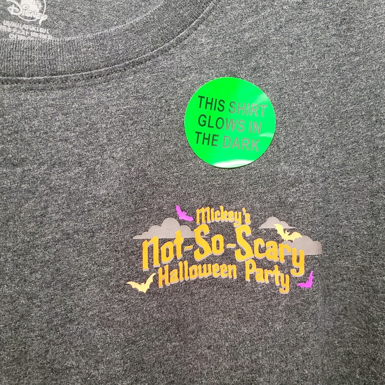 LARGE 2025 Disney Parks Mickey Not So Scary Halloween Party Passholder AP Shirt