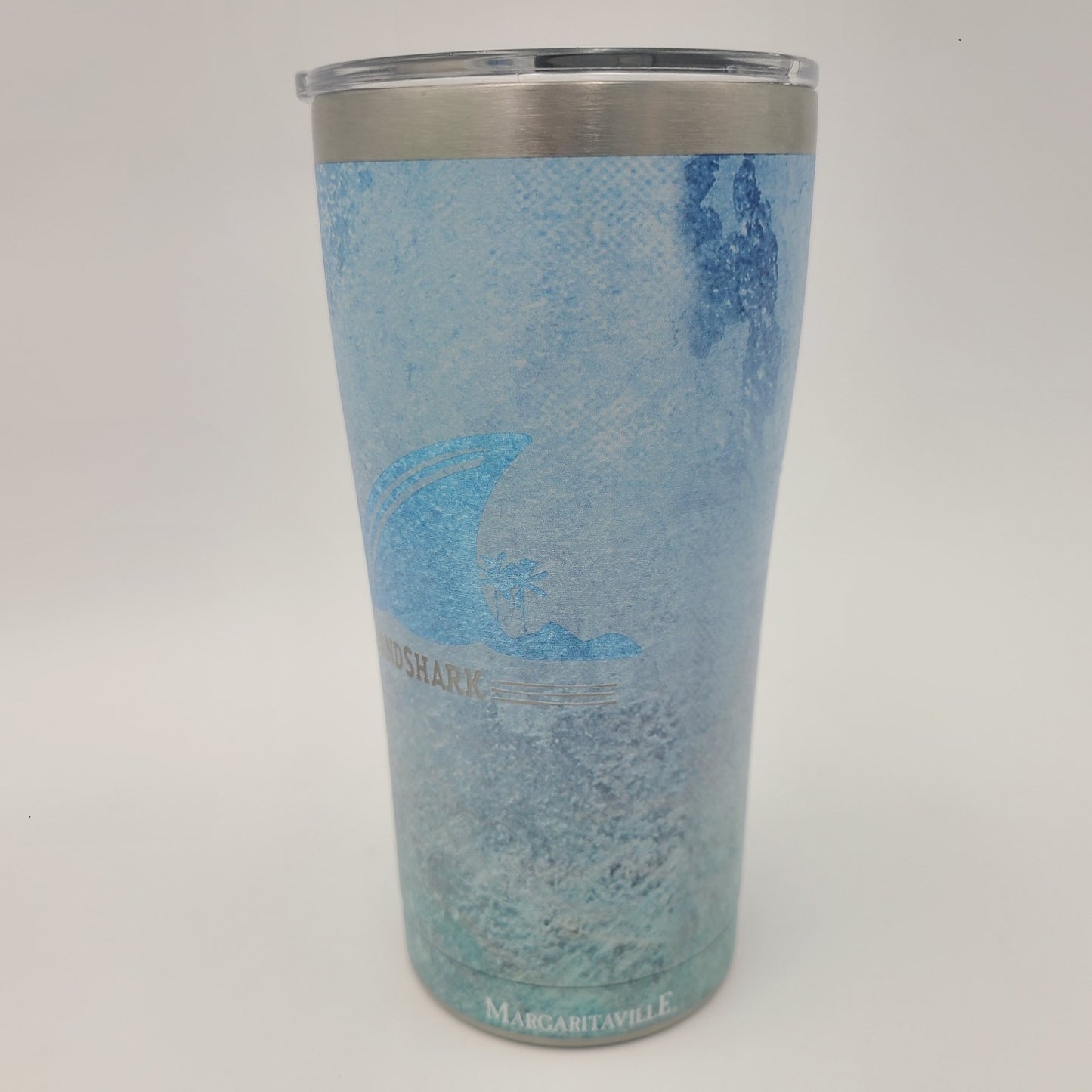 Tervis Margaritaville Landshark Tumbler 20oz Stainless Steel Let's Beach W/ Lid