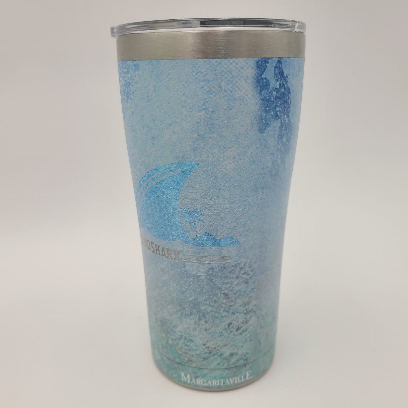 Tervis Margaritaville Landshark Tumbler 20oz Stainless Steel Let's Beach W/ Lid
