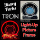 Walt Disney World Park 2023 TRON Lightcycle Run Light Up Picture Photo Frame New