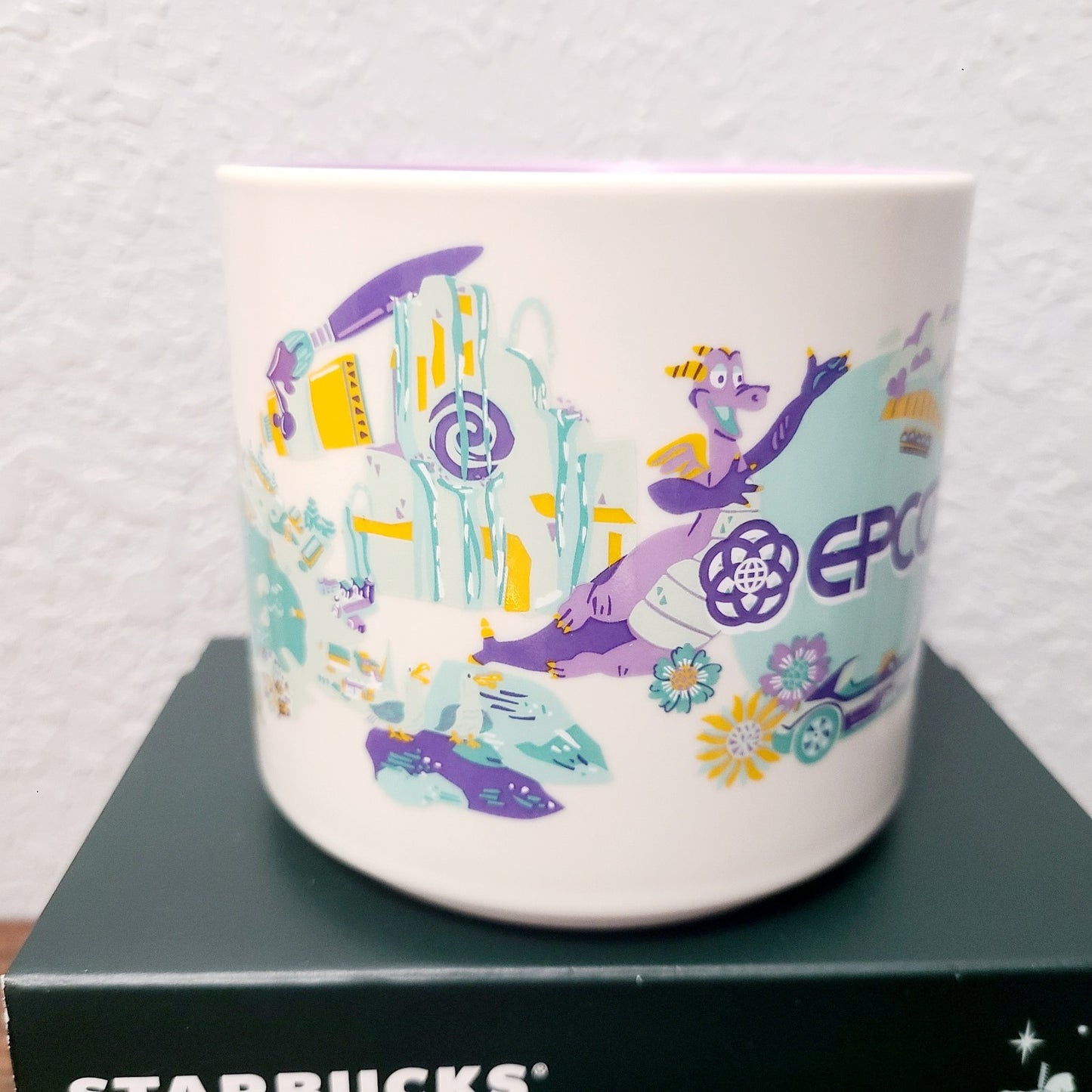 *14 oz Mug SET* Disney Parks Starbucks Discovery Series Epcot Magic HS Animal