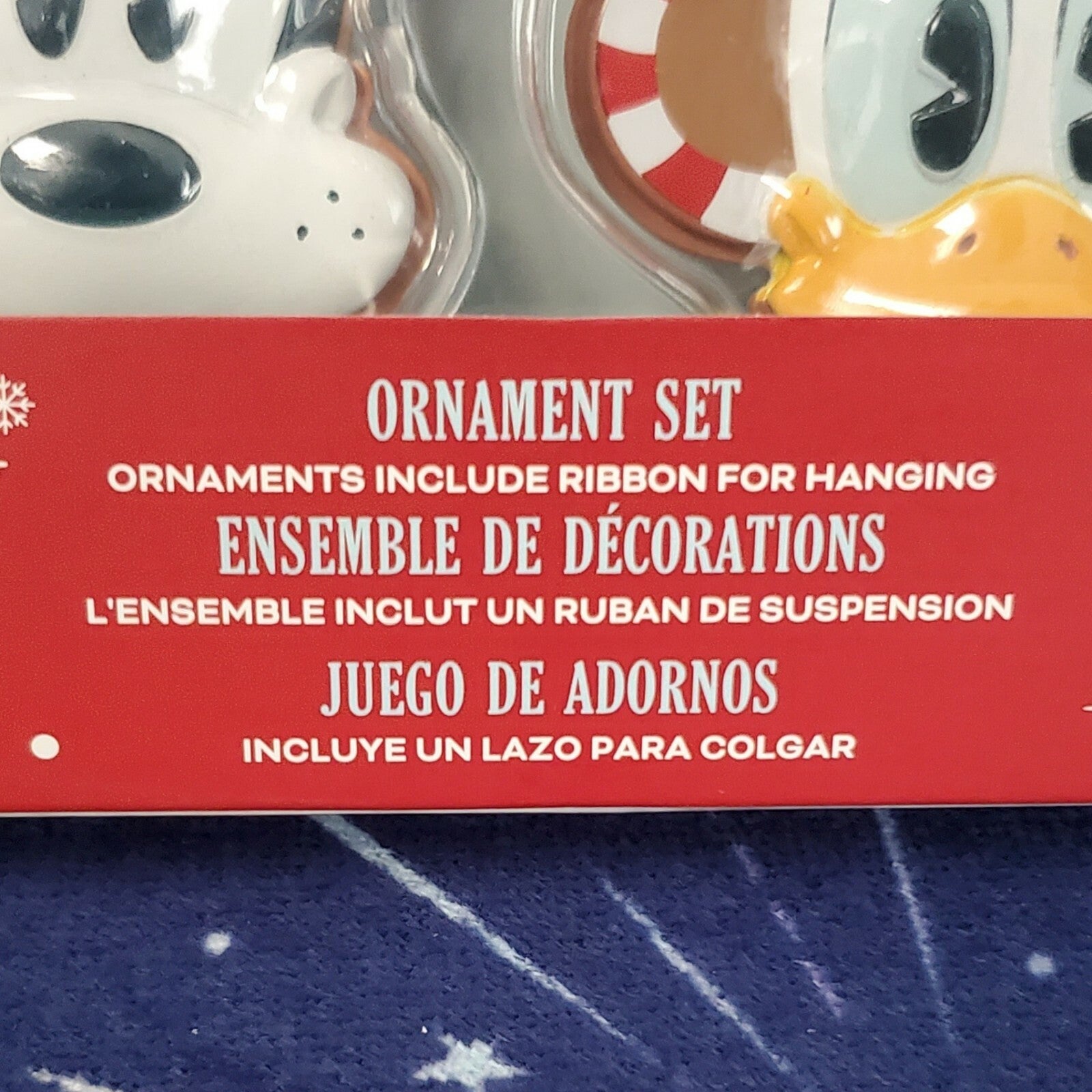 2021 Disney Parks Hot Chocolate Mug Christmas Ornament Set 8 piece Mickey Minnie