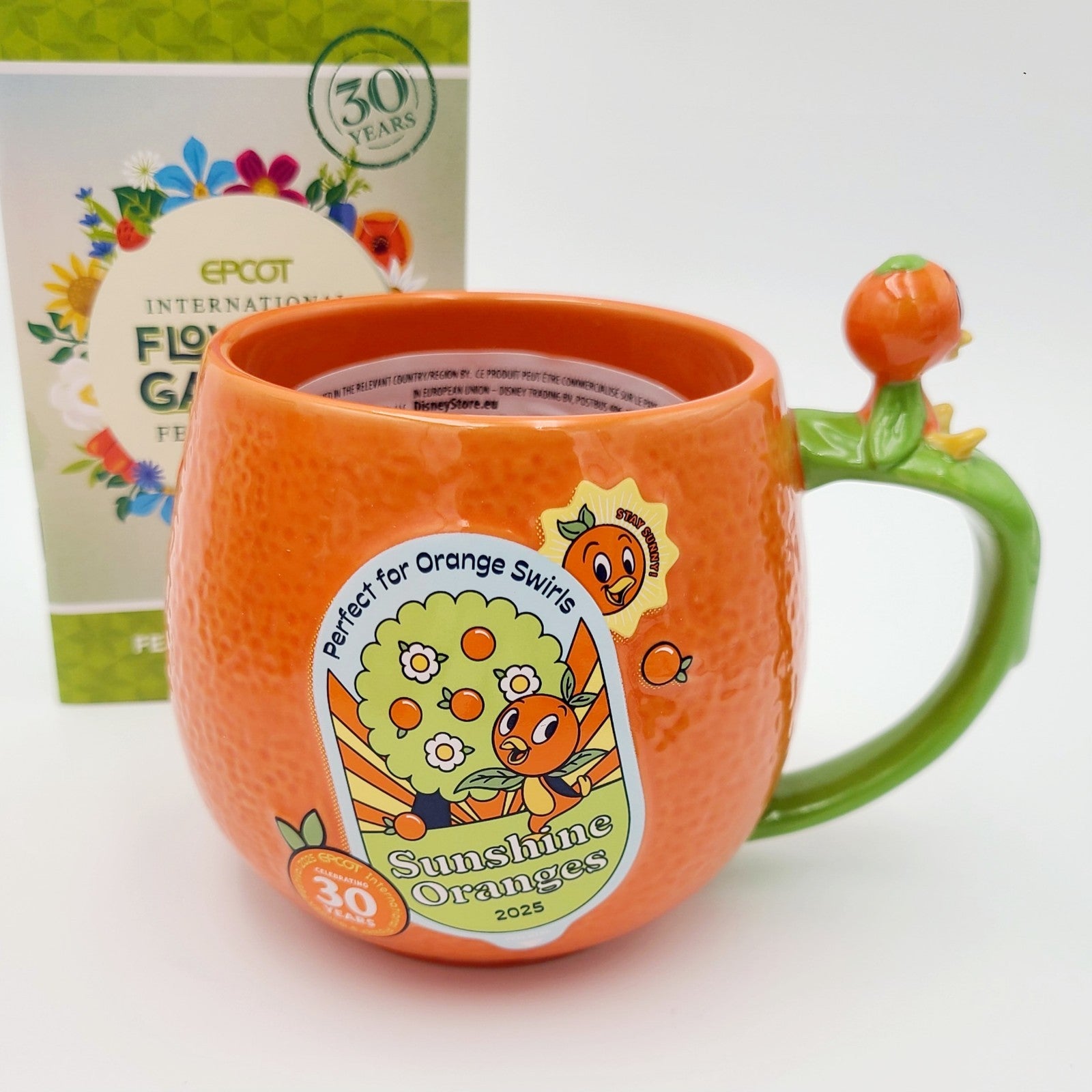 *Orange Bird Mug* Disney Parks 2025 EPCOT Flower & Garden Festival 30 YEARS NEW