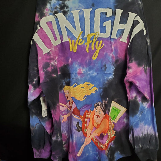 LARGE Hocus Pocus Spirit Jersey 2022 Disney Park Halloween Tonight We Fly L