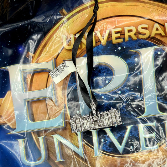 *Metal Ornament* Universal Epic Universe Dark Universe Frankenstein Manor Castle