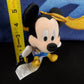 2021 Disney Parks WDW 50th Anniversary Mickey Mouse Backpack Plush Keychain Clip