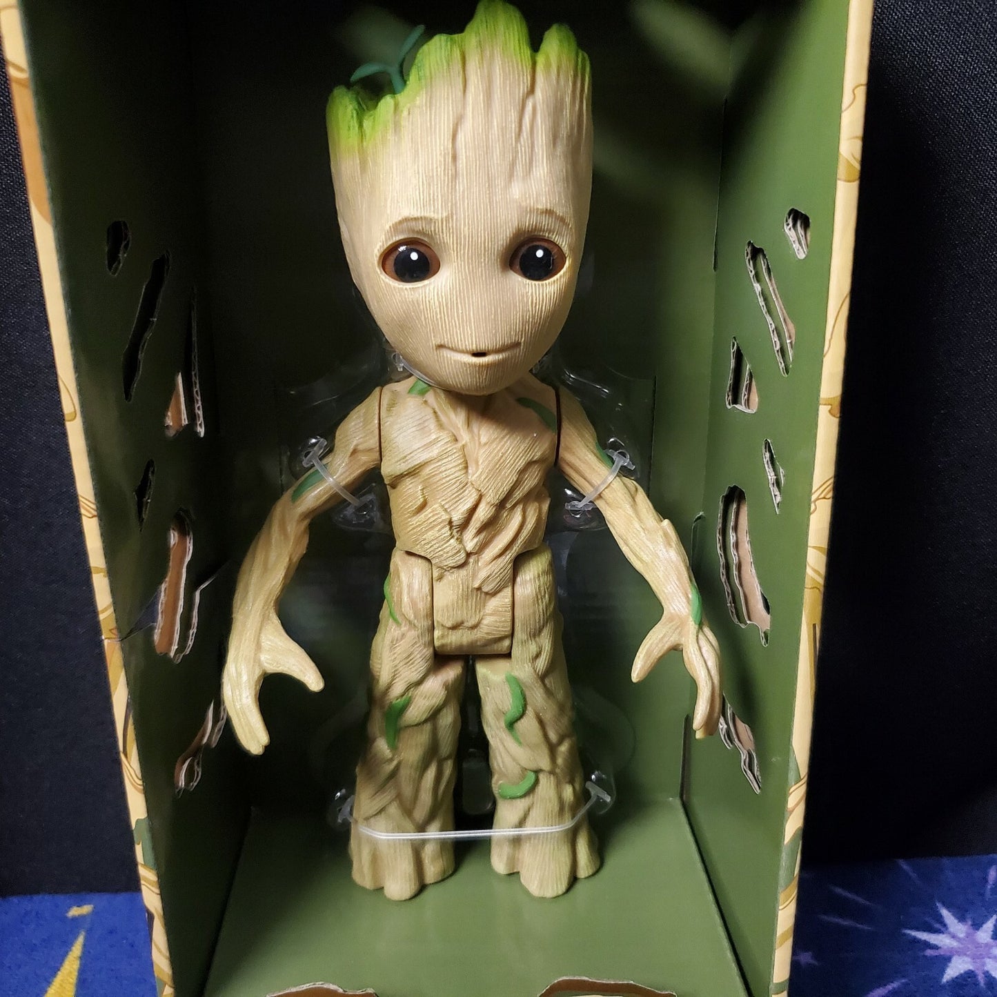 Disney Parks Groot Flora Colossus Interactive Talking Toy Guardians of Galaxy