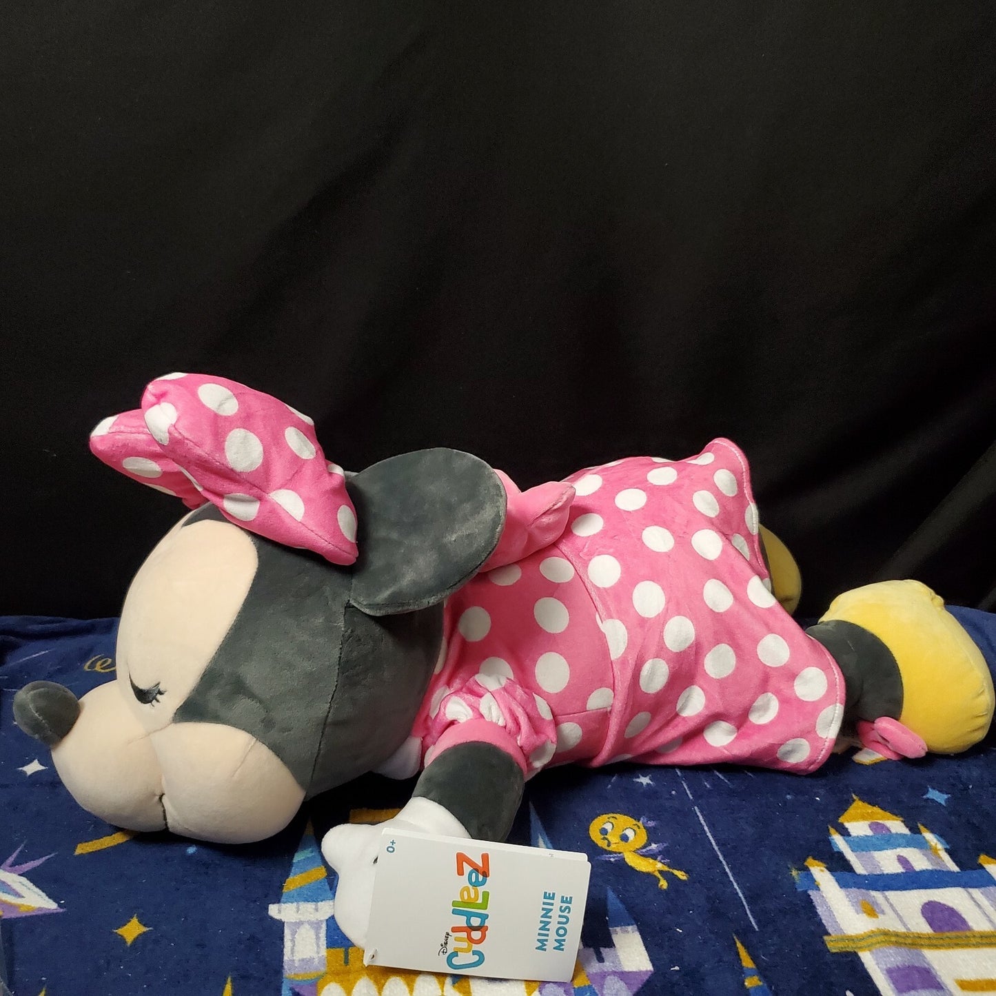 Disney Minnie Mouse Cuddleez Plush Large 23" Super Soft Stuffed Animal Pillow