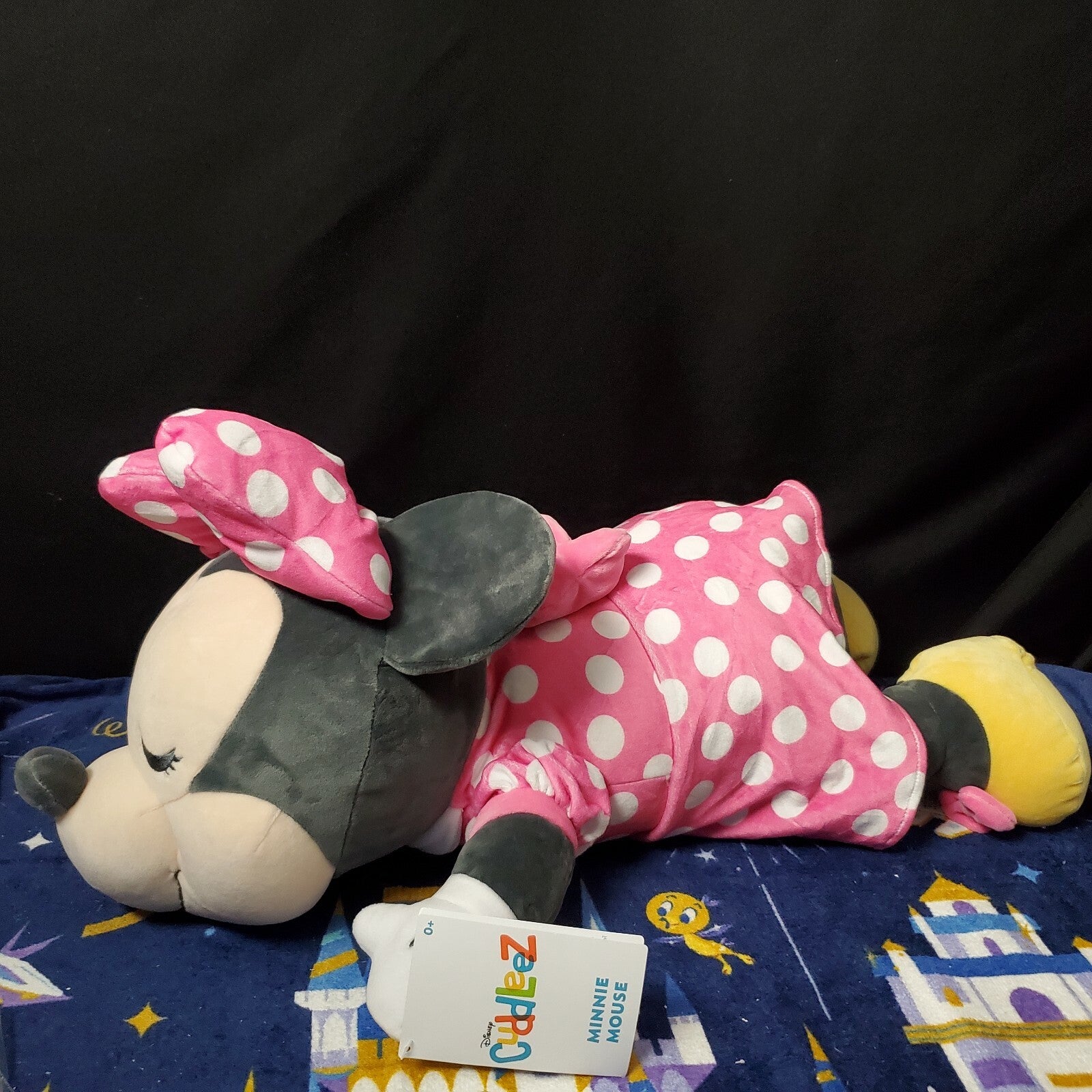 Disney Minnie Mouse Cuddleez Plush Large 23" Super Soft Stuffed Animal Pillow