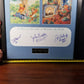 SIGNED/Autographed Disney Parks Winnie the Pooh Framed Art Artwork Piglet Roo