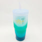 (1) Disney Park Caribbean Beach Resort Banana Cabana Silicone Tumbler Silipint