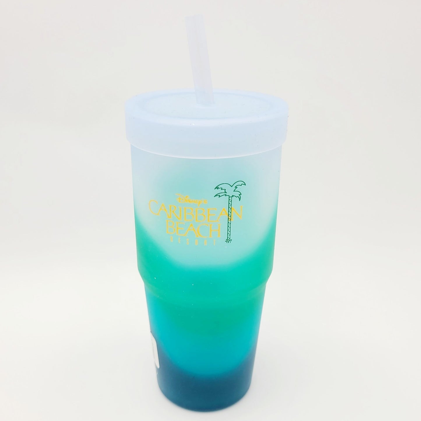 (1) Disney Park Caribbean Beach Resort Banana Cabana Silicone Tumbler Silipint