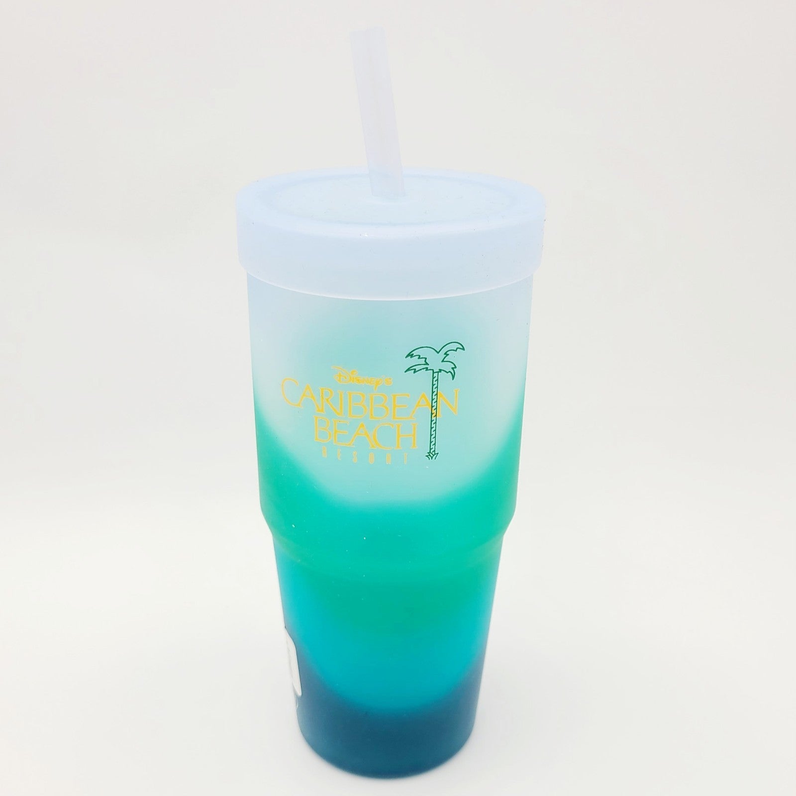 (1) Disney Park Caribbean Beach Resort Banana Cabana Silicone Tumbler Silipint