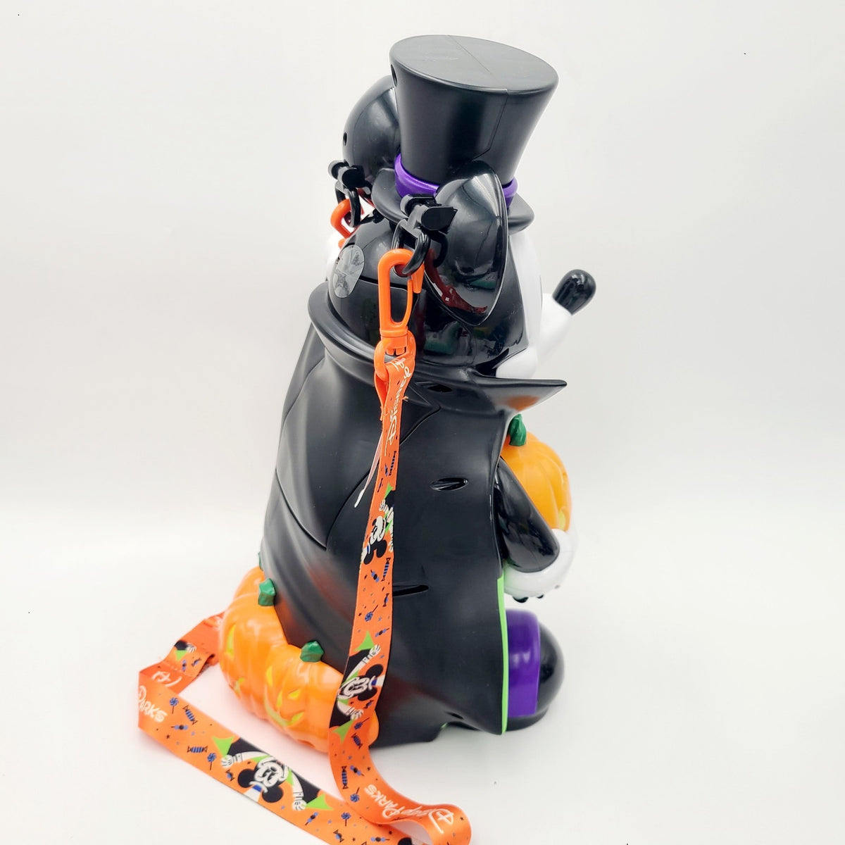 IN HAND Disney Parks 2026 Halloween Vampire Mickey Mouse Pumpkin Popcorn Bucket