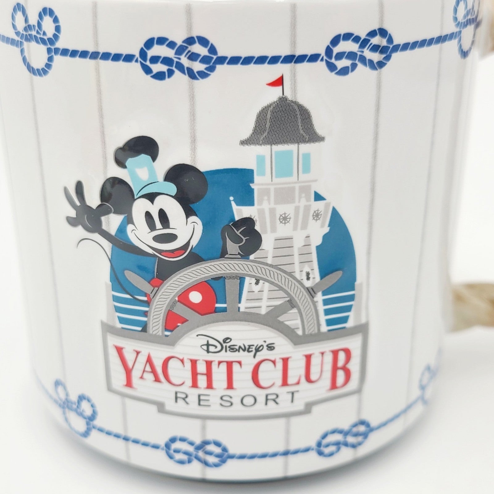 Walt Disney World Parks 2026 Yacht Club Resort Mickey Mouse Lighthouse Mug Cup