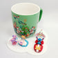2023 Disney Parks Christmas Disney Classics Christmas Mug & Coaster Set Mickey