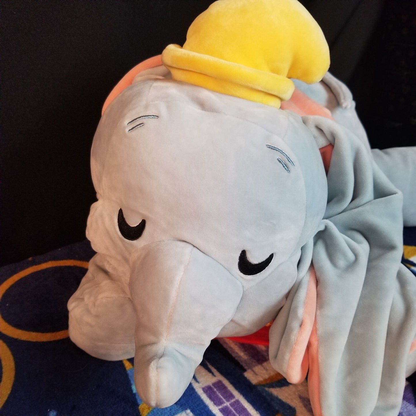 NEW 2023 Disney Parks Sleeping Dream Cuddleez Dumbo Elephant Large Plush