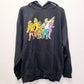 LARGE Scooby Doo Hoodie Sweatshirt Universal Studio Orlando Black Shaggy Velma