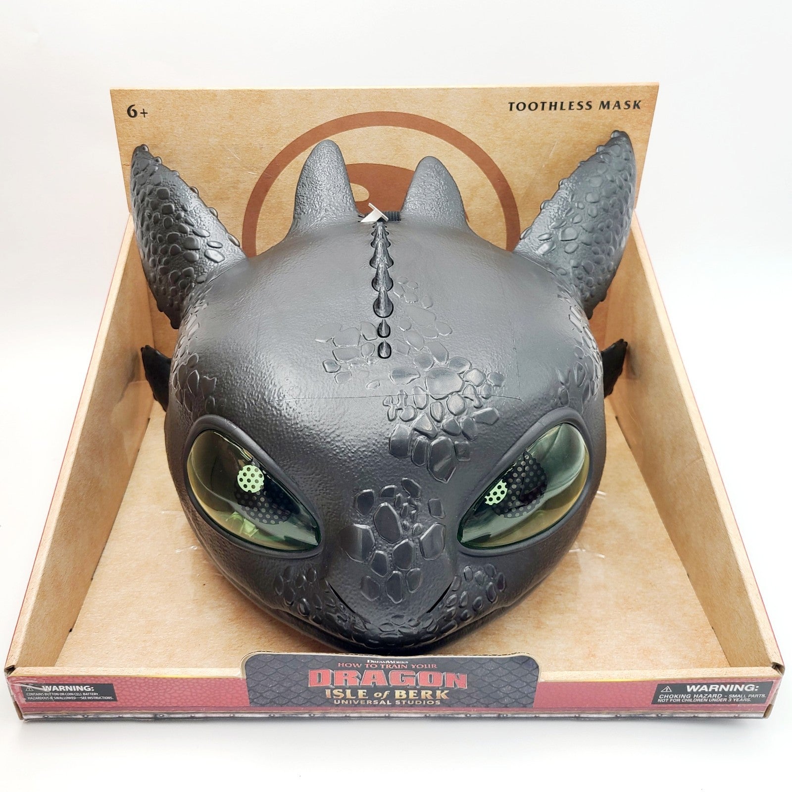 EPIC Universe How To Train Your Dragon Berk Toothless Face Mask Lights Universal