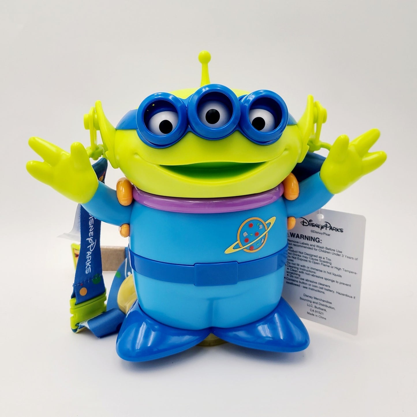 Disney Parks 2026 Pixar Toy Story The Little Green Men Alien Jetpack 8" Sipper