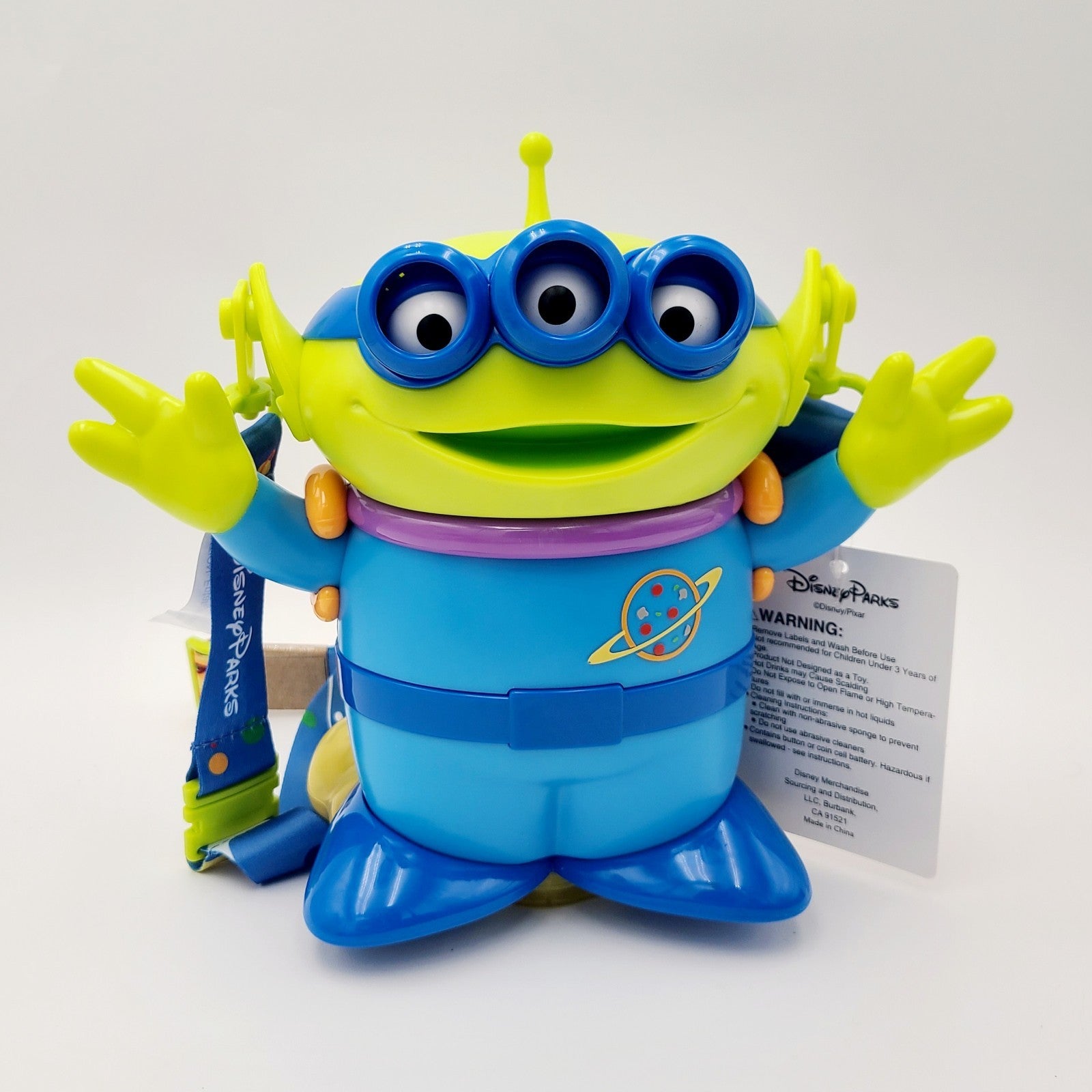 Disney Parks 2026 Pixar Toy Story The Little Green Men Alien Jetpack 8" Sipper