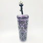 2026 Disney Parks Starbucks Haunted Mansion Wallpaper Travel 24 Oz Tumbler New