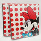 *Lot Of 2* Disney Minnie Mouse Three Ring Binders 10x11.3” Back School Supplies