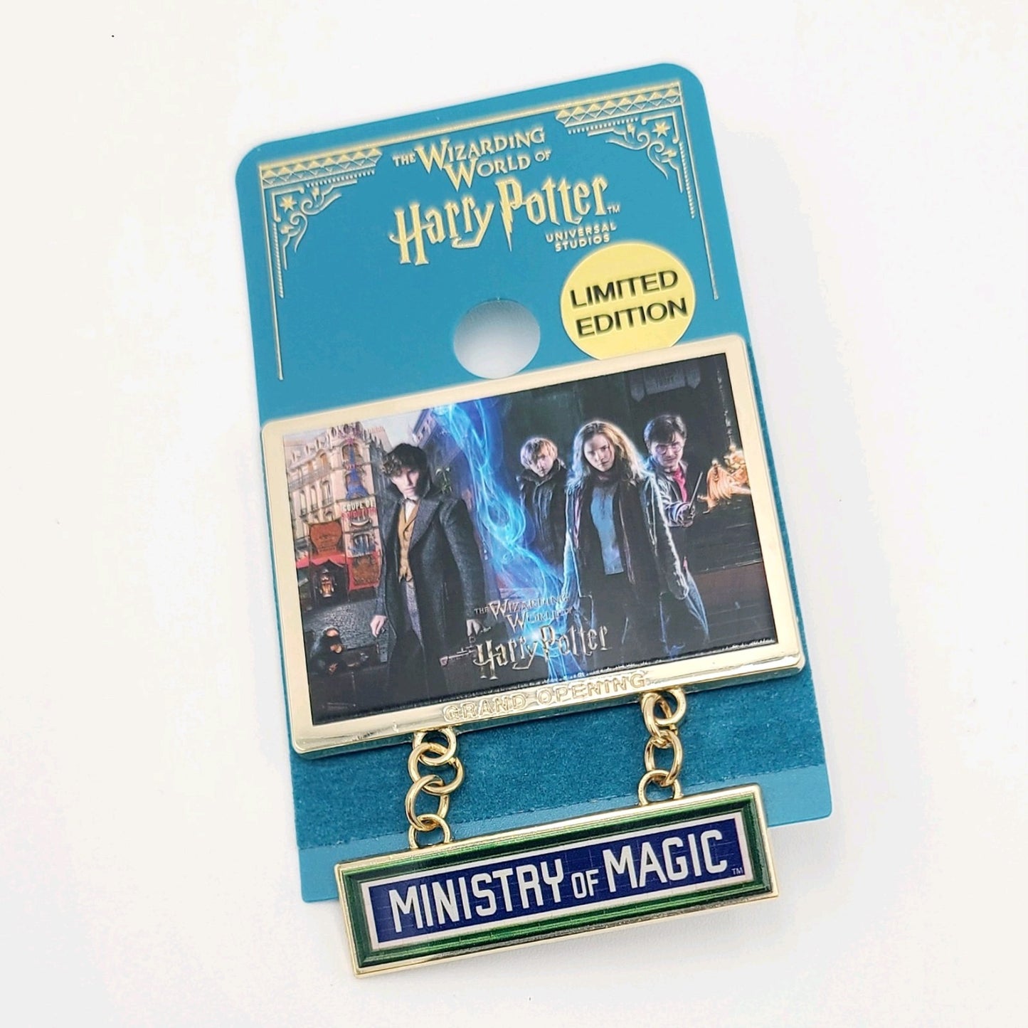 2025 Universal Epic Universe Harry Potter Ministry Of Magic Grand Opening Pin LE