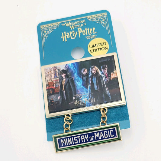 2025 Universal Epic Universe Harry Potter Ministry Of Magic Grand Opening Pin LE