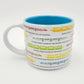 Disney Parks Monorail Please Stand Clear Of The Doors Ceramic Coffee Cup Mug Red