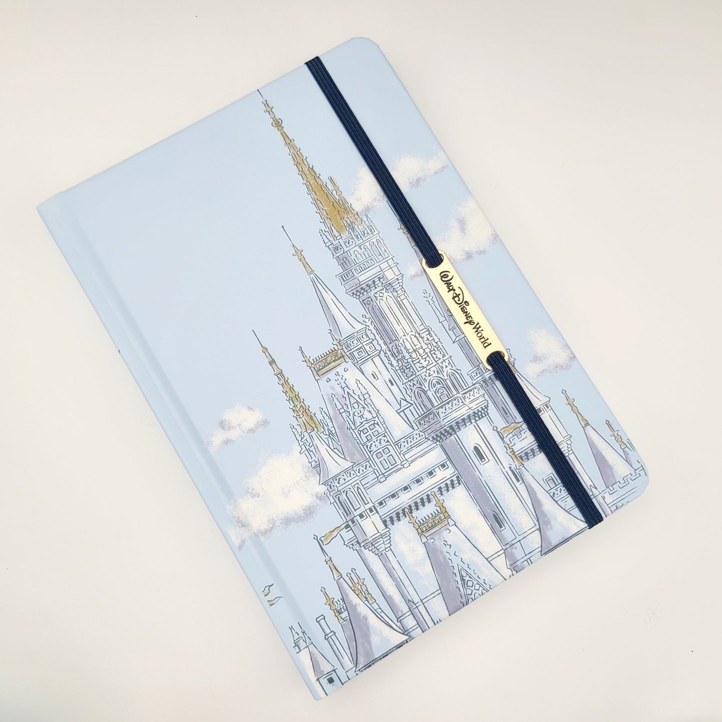 Walt Disney World Parks WDW 2026 Cinderella Castle Notebook Journal Blue New