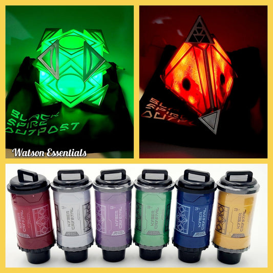 Star Wars Galaxys Edge Series 2 Jedi & Sith Holocron, Complete Kyber Crystal Set