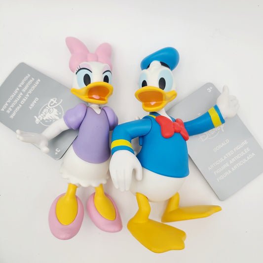 *Articulated Figure* 2025 Walt Disney World Park Donald & Daisy Duck Plastic Set