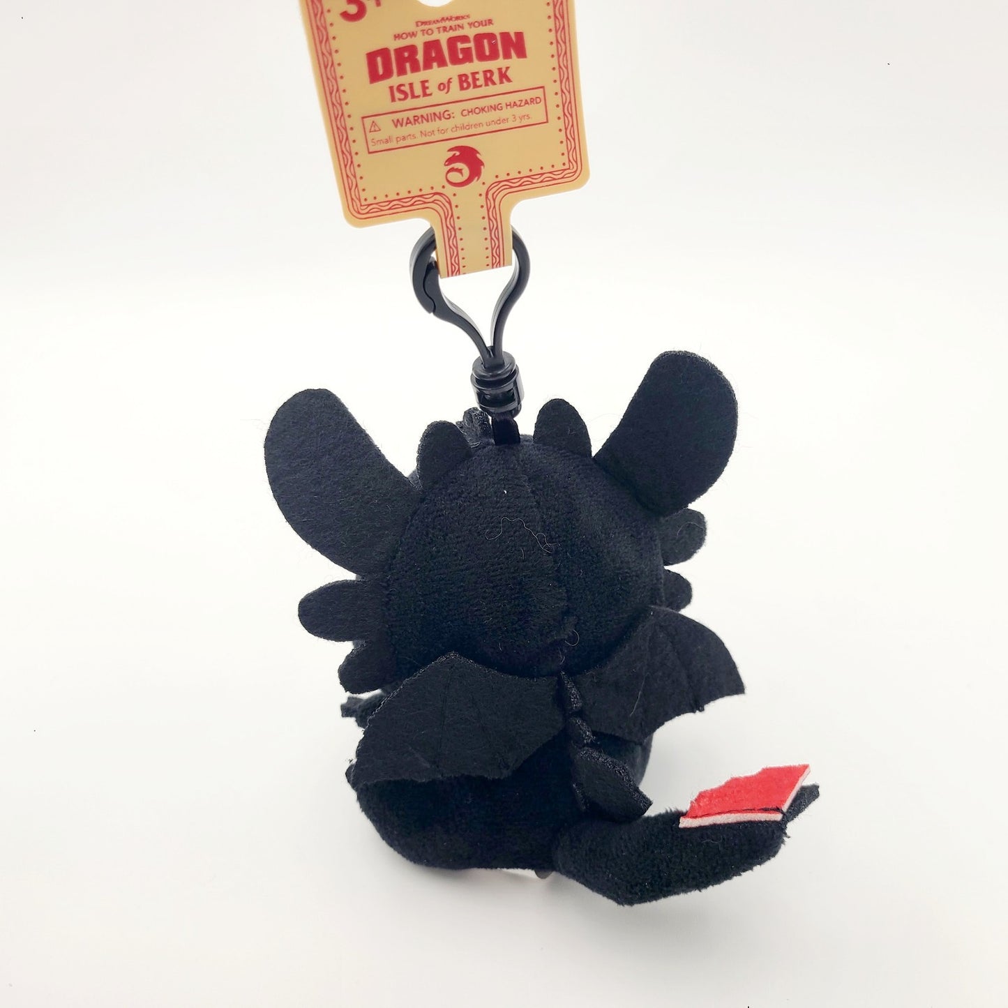 Universal Studio EPIC Universe How To Train Your Dragon Toothless Plush Keychain