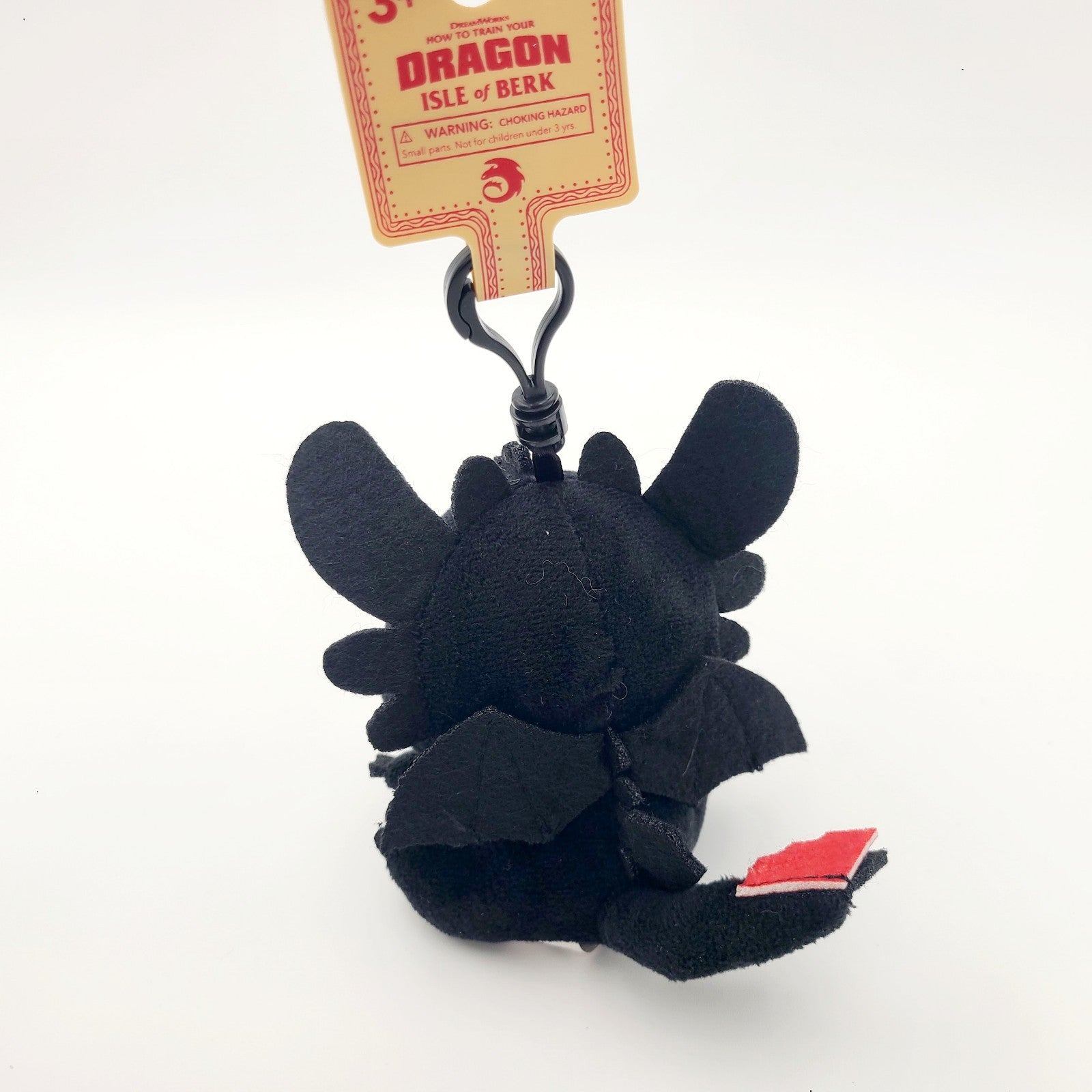 Universal Studio EPIC Universe How To Train Your Dragon Toothless Plush Keychain