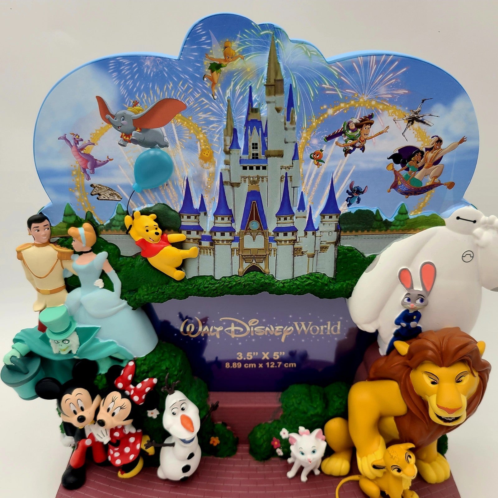 2026 Walt Disney World Parks Cinderella Castle Magic Kingdom Photo Picture Frame