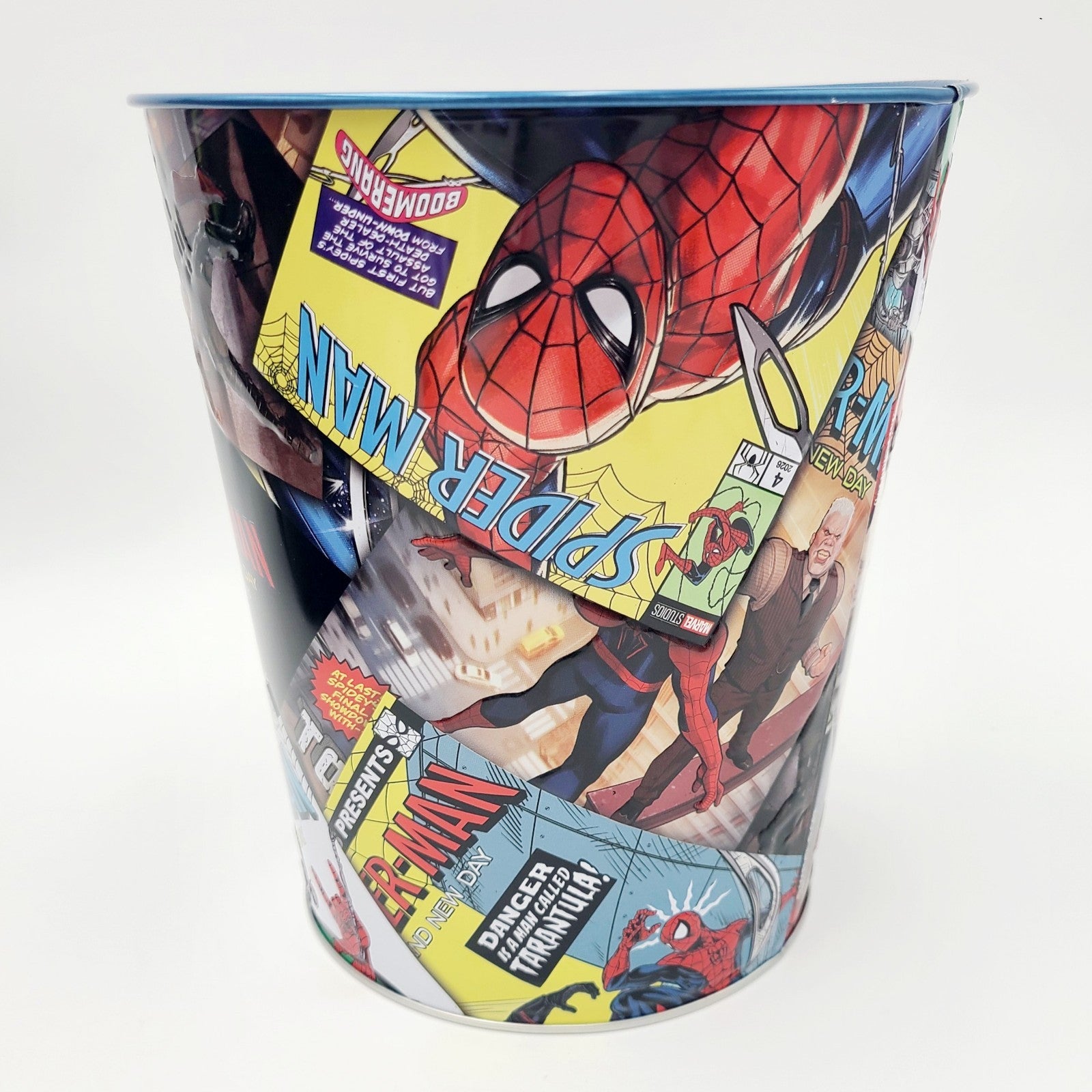 Spider-Man Brand New Day Comic Book Art Tin Popcorn Bucket & Cup Combo Cinemark
