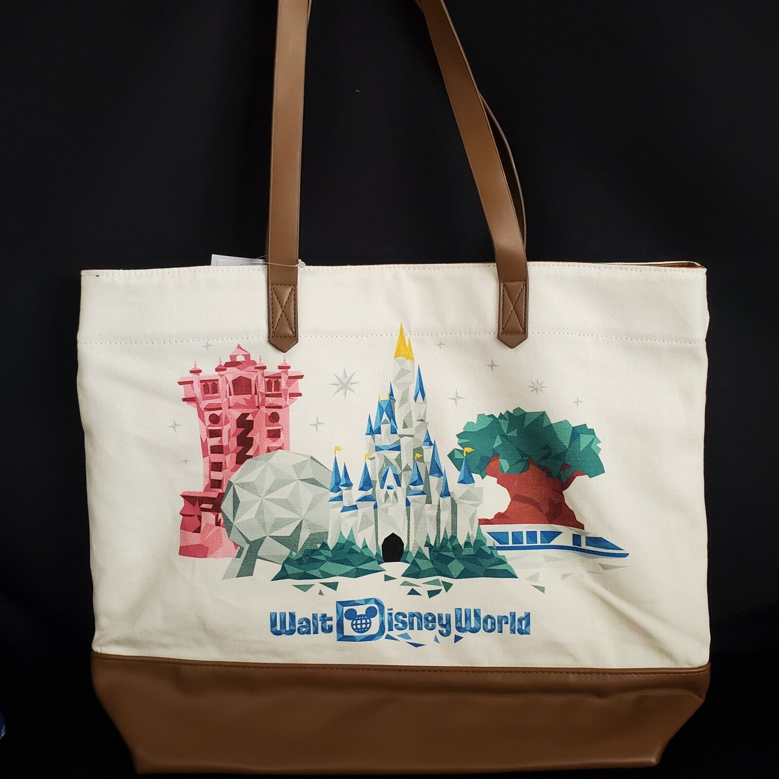 *Starbucks Tote & 50th 4 Pin Set* 2021 Disney Parks Icons Magic Kingdom EPCOT 