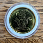 *2024 Sorceror Mickey Coin* Walt Disney World Park Golden Color Metal Medallion