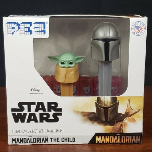 The Mandalorian Child Baby Yoda Pez Dispenser Set Disney Parks