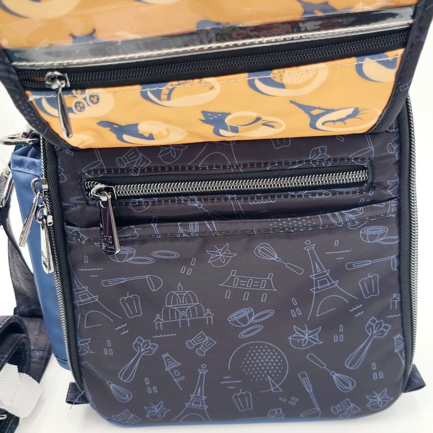 2025 Disney Parks Bag Crossbody Lug Flapper EPCOT Food Wine Festival Passholder
