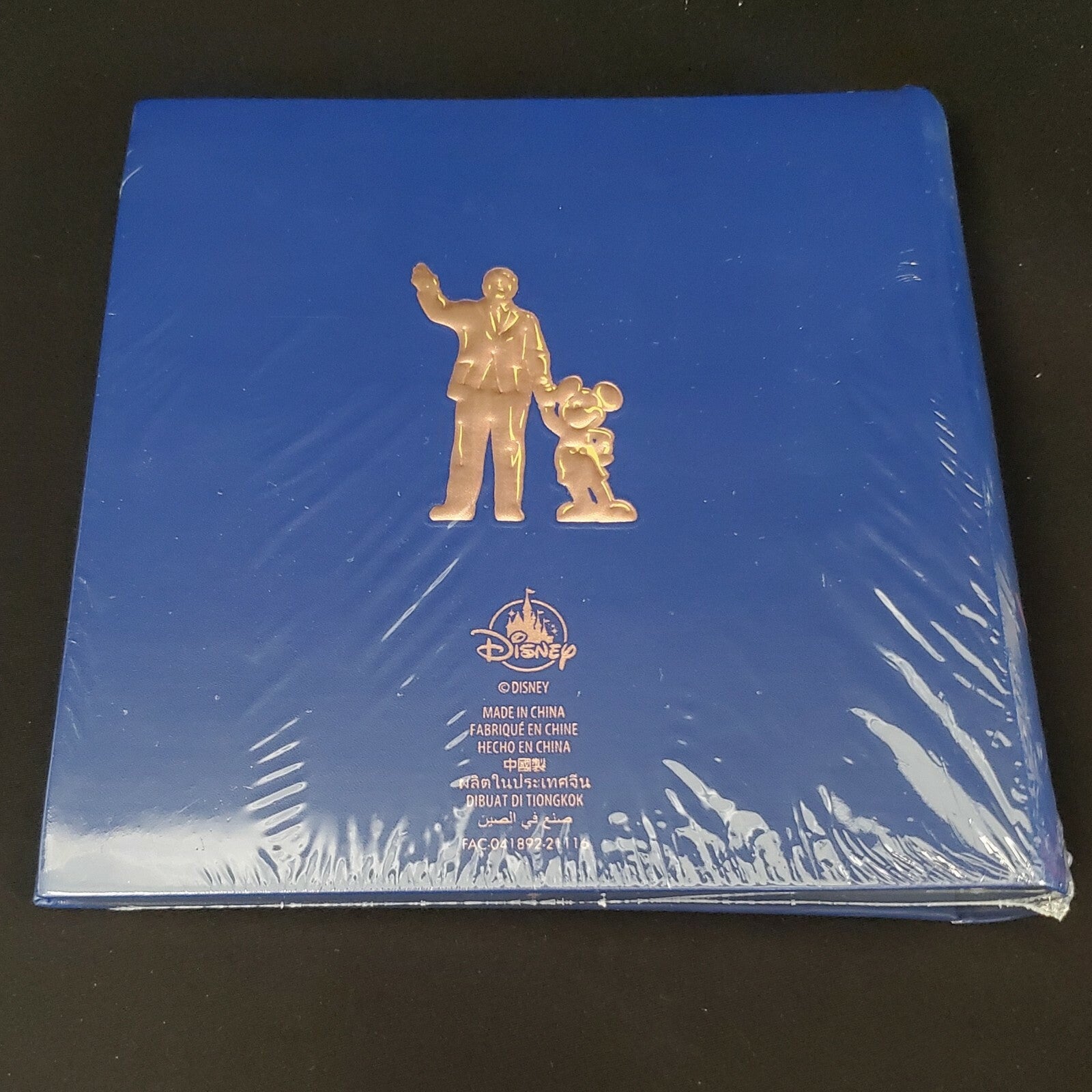 2021 Walt Disney World Parks 50th Anniversary Castle Photo Album Walt Mickey New