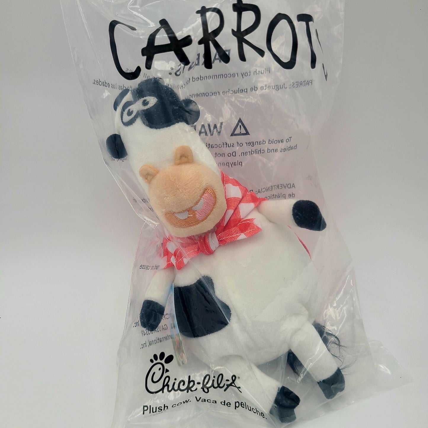 SEALED Chick-fil-A Classic Crew Spring 2026 Plush Cow Toy LIMITED EDITION 9" NEW