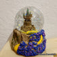 Universal Studios Wicked For Good Kiamo Ko Castle Musical Music Box Snow Globe