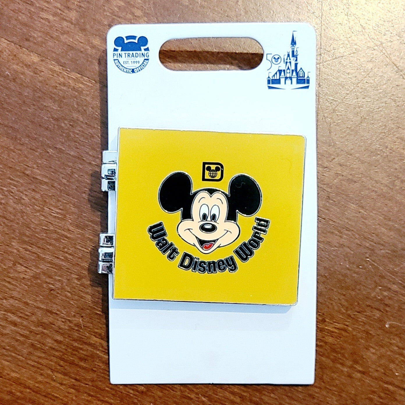 NEW 2022 Disney Parks Walt Disney World 50th Anniversary Vault Mickey Castle Pin